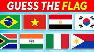 🚩 Guess the Country by the Flag 🌍  World Flags Quiz 🧠🤯 [upl. by Fairleigh264]