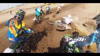 MotoSport Helmet Cam Casey Brennan  Arizona Cycle Park [upl. by Assirual]