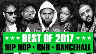 🔥 Hot Right Now  Best of 2017  Best RampB Hip Hop Rap Dancehall Songs of 2017  New Year 2018 Mix [upl. by Athenian409]