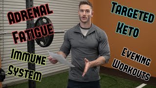 Adrenal Fatigue  Best Workout Times  Muscle Growth  Carbs  Thomas DeLauer Weekly QampA 121018 [upl. by Bondy351]