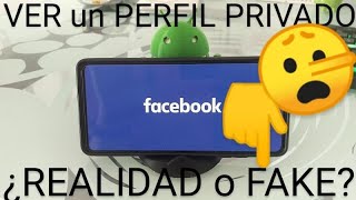 👀 VER PERFIL PRIVADO de FACEBOOK SIN SER AMIGO 2024 ¿Es POSIBLE o es FALSO [upl. by Obadias159]