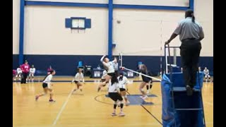 Emory CorleyTemple High School VolleyballClass of 2027 [upl. by Llenol760]