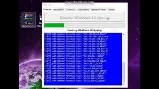 Destroy Windows 10 Spying v15 Удаляем шпионское ПО Windows 10 [upl. by Dadirac]