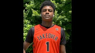 Donovan Wright  class of 2027  Team Takeover National 15U Made Hoops Philly Highlights 2024 [upl. by Marozas147]