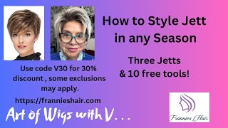 Join me as I style Esteticas Jett in several ways using only one product [upl. by Aicelf]