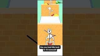 Stickman Through The Wall Gameplay Level 7 shorts funny [upl. by Bendix]