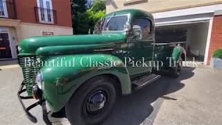 1946 INTERNATIONAL HARVESTER PICKUP TRUCK [upl. by Cornelius]