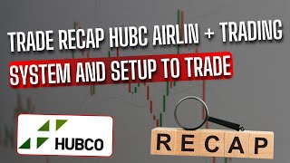 Trade Recap HUBC AIRLINk  Trading System and Setup to Trade [upl. by Schou113]