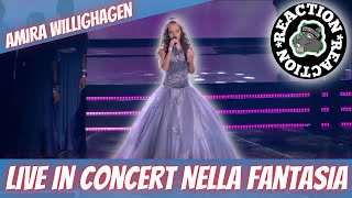 Amira Willighagen  Live in Concert  Nella Fantasia  Music Reaction [upl. by Ynaffad]