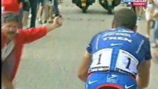 Tour de France 2001 Lance Armstrong Alpe DHuez 35 [upl. by Alet]