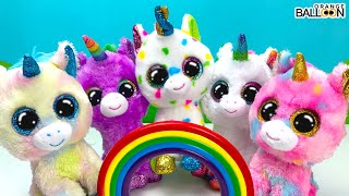 🦄 Cute unicorns dancing on rainbows Unicorn dance along  Unicorn dance for kids  Unicorn song [upl. by Koran499]