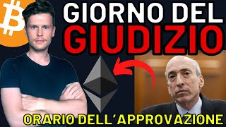 🚨🔥 ECCO LORARIO DELLAPPROVAZIONE ETF ETHEREUM 🔥🚨 MORNING wCRYPTO BITCOIN  ALTCOINS [upl. by Pavier110]