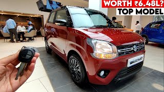 Maruti Suzuki Wagon R ZXI Plus Top Model 2022 On Road Price Features Interior and Exterior Review [upl. by Wiltz415]