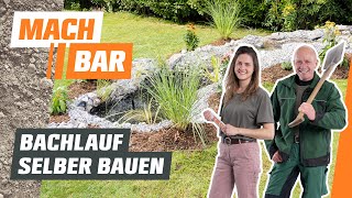 Bachlauf selber bauen  OBI [upl. by Odnanref]