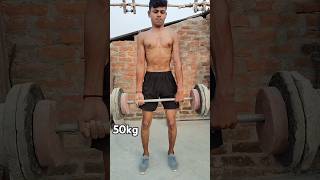 Shiva fitness 50kg hai 💪🏽🏋️💪🏽 [upl. by Noami]