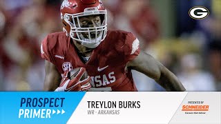 Prospect Primer Treylon Burks WR Arkansas [upl. by Eloise]