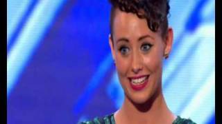 Rebecca Creighton X Factor Dublin Audition 28th August 2010 [upl. by Narruc655]