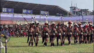 Khiamniungan cultural Dance [upl. by Bernadene]