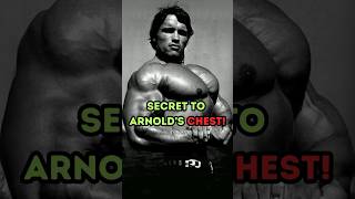 Arnold’s Secret Exercise for Massive Chest shorts bodybuilding [upl. by Alford]