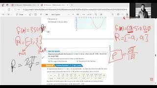 graphing trigonometric function sec1 lesson 6 [upl. by Anawk]