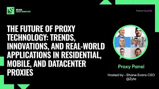 The Future of Proxy Technology Trends and Innovations in Residential Mobile amp DataCenter Proxies [upl. by Attiuqihc]