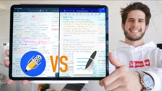 Notability vs Goodnotes 5  The Best iPad Note Taking App 2019  KharmaMedic [upl. by Nalyk]