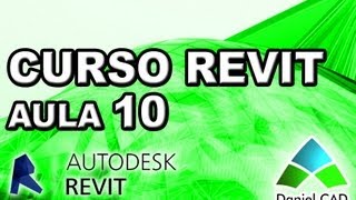 Aula 10  Revit 2013  Comando Dividir Coluna e GuardaCorpo [upl. by Inman]