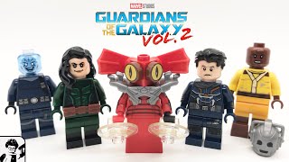 LEGO Stakar Ogord’s Starhawk Team Custom Minifigures from Guardians of the Galaxy Volume 2 [upl. by Aratahc784]