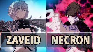 GBVSR🔥Zaveid Lucilius Vs Necron Avatar Belial🔥 High Level Gameplay [upl. by Yngad414]