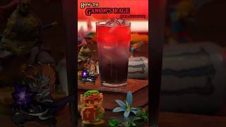 How To Make Ganons Rage  NonAlcoholic Zelda Drink  ganon zelda sincitybartender [upl. by Otsuj]