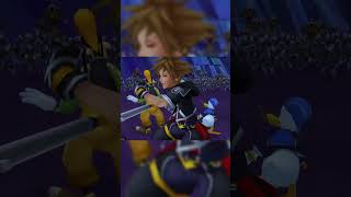 Sora VS 1000 Heartless  KingdomHeartsHD1525ReMIX KingdomHearts2FinalMix Sora Donald Goofy [upl. by Daph675]