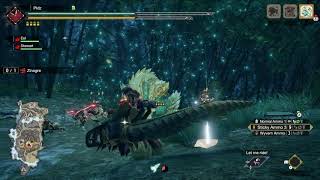 Monster hunter rise Sticky HBG vs Zinogre using Ruijinx LDN23 [upl. by Airogerg837]