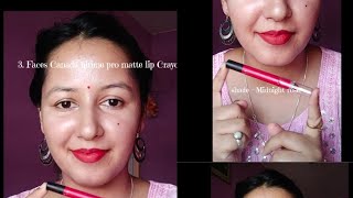 My top 6 lipstick of all time ❤️✨lipstick ytshortsindia maybelline facescanada nykaa [upl. by Ladiv]