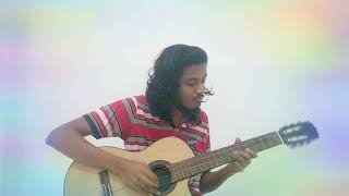 Sandakan Wasila සඳකැන් වැසිලා on Guitar by Janith Wanasinghe [upl. by Annawahs]