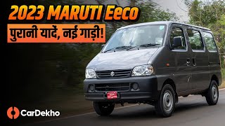 2023 Maruti Eeco Review Space Features Mileage and More [upl. by Nnahtur767]