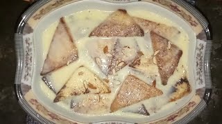 Shahid tukre sweet and delicious recipe 👍 ye recipe ek bar banayen our Ghar walon ko Khush karen [upl. by Alakcim698]