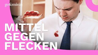 Marmeladenflecken entfernen Damit gehts ganz einfach [upl. by Sutit]