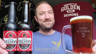 Coors Brewing 🍺 George Killians Irish Red 🍺🐎 Craftbeer Beer Review 👍🍻 [upl. by Maryanna]