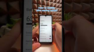 HOW TO ENABLE ULTRA SAVING MODE ON DORO 8100 doro ultrasavingmode battery fyp tutorial howto [upl. by Anelahs20]