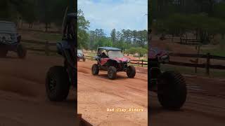 Honda Talon Drag Racing Yamaha YXZ at Durhamtown ATV Park Union Point Georgia redclayriders shorts [upl. by Eilsehc311]