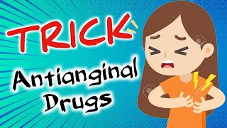 Trick to Remember the Classification of Antianginal Drugs  Antianginal drugs mnemonics  GPAT 2023 [upl. by Repard473]