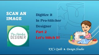 ProStitcher Designer  Save a Stitch Formatted File [upl. by Collar274]