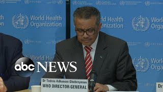 World Health Organization declares coronavirus a pandemic  ABC News [upl. by Gaiser]