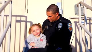 How Cop Bonded With Girl He Adopted After Answering Welfare Check [upl. by Wendin681]