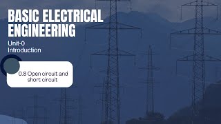 08 Open Circuit and Short Circuit  BT104 [upl. by Ertemed]