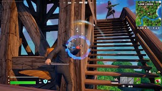 FIGHT AT LONE LODGE TOWER  Fortnite [upl. by Citarella]