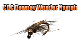 CDC Downey Wonder Nymph Fly Tying Video Instructions [upl. by Rakia]