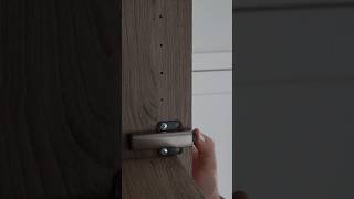 How to install an IKEA push open door [upl. by Inaffets]