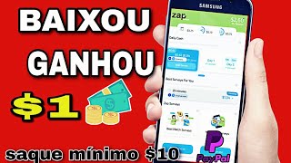 App Zap Surveys✅App para ganhar dinheiro no PayPal 💸 [upl. by Barnet]