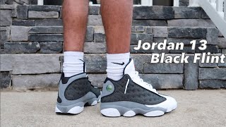 Air Jordan 13 quotBlack Flintquot 2023 Review  On foot DONT SLEEP ON THIS SHOE [upl. by Notnarb]